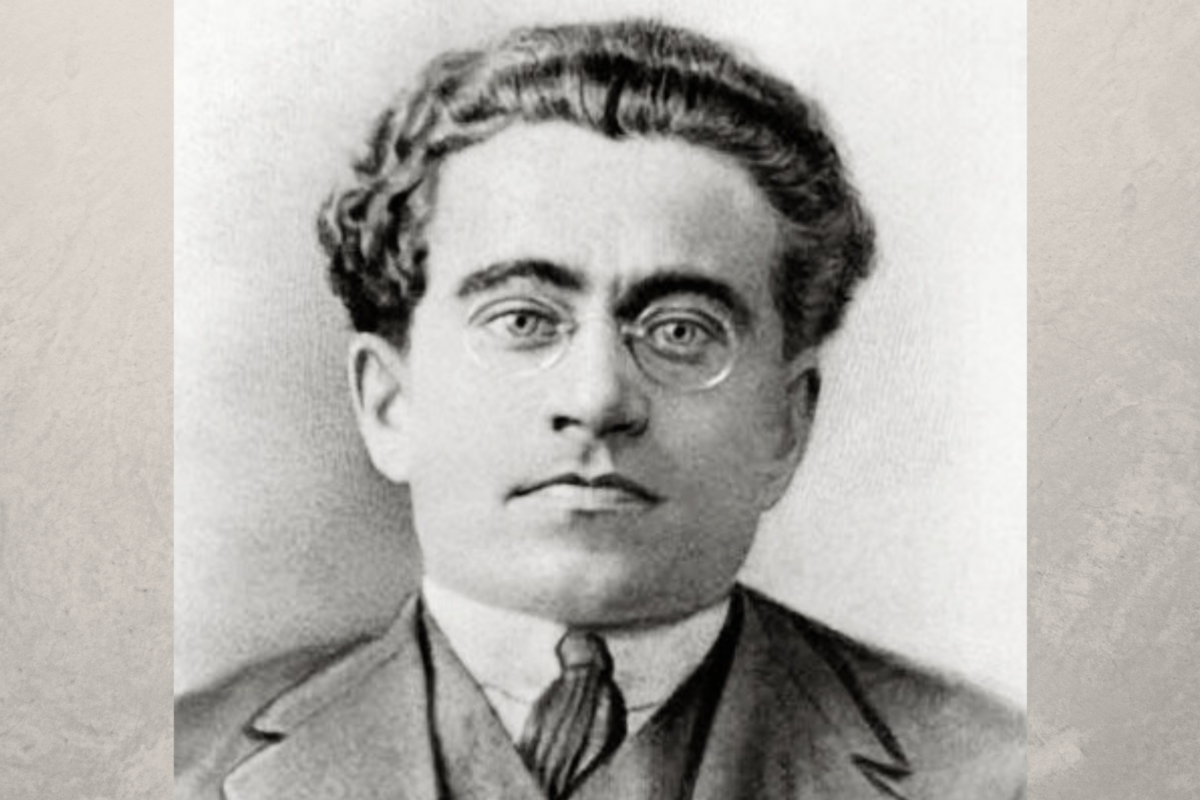 Retrato de Gramsci de 1922, de Wikimedia Commons, de dominio público.